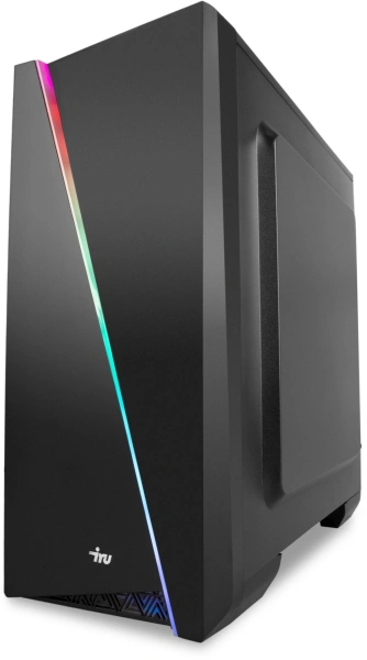 ПК IRU Game 320A5GE MT Ryzen 5 5500/16Gb/SSD512Gb RTX3050 8Gb/DOS/черный