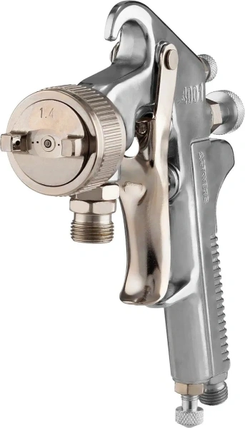 Краскораспылитель Stayer Professional 06477-1.4 340л/мин соп.:1.4мм бак:1л серебристый