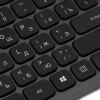 Клавиатура Оклик K859W черный/серый USB беспроводная slim Multimedia (2002136)