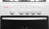 Плита Газовая Gefest CG 50М02 К73 белый (без крышки) реш.чугун