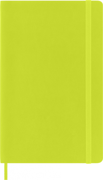 Блокнот Moleskine CLASSIC SOFT QP616C2 Large 130х210мм 192стр. линейка мягкая обложка лайм