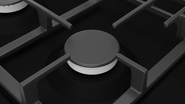 Газовая варочная поверхность Bosch Serie 4 PGP6B3B92R черный матовый