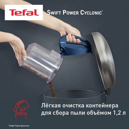 Пылесос Tefal TW2971EA 750Вт синий