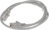 Патч-корд PP12-1M 1000G UTP 4 пары cat5E CCA molded 1м серый RJ-45 (m)-RJ-45 (m)