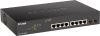 Коммутатор D-Link DGS-1100-10MPV2/A3A (L2) 8x1Гбит/с 2xКомбо(1000BASE-T/SFP) 2SFP 8PoE 130W управляемый