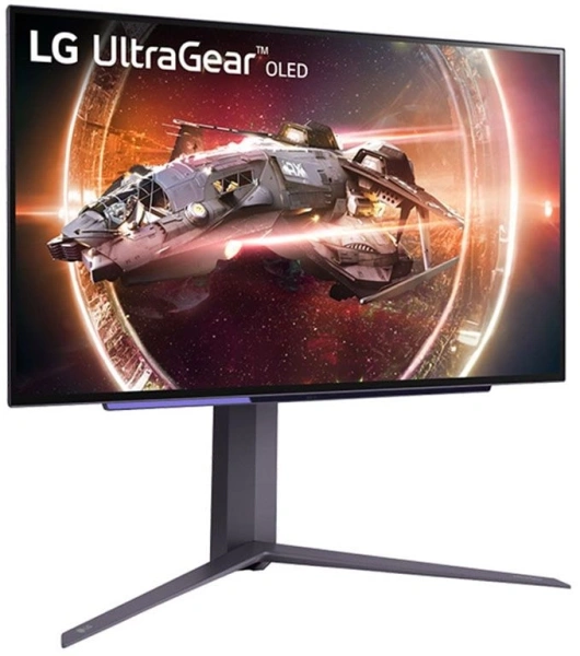 Монитор LG 26.5" UltraGear 27GS95QE-B черный OLED LED 16:9 HDMI матовая HAS Piv 275cd 178гр/178гр 2560x1440 240Hz FreeSync Premium Pro DP QHD USB 7.35кг