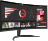 Монитор LG 34" UltraWide 34WR50QK-B черный VA LED 21:9 HDMI матовая 300cd 178гр/178гр 3440x1440 100Hz DP WQ 5.9кг