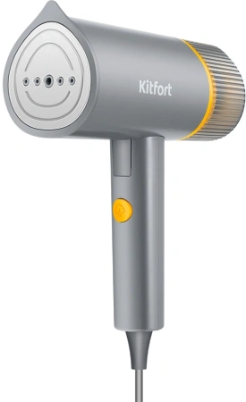 Отпариватель ручной Kitfort КТ-9304 1200Вт серый/желтый