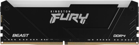 Память DDR4 8GB 3733MHz Kingston KF437C19BB2A/8 Fury Beast RGB RTL Gaming PC4-29900 CL19 DIMM 288-pi