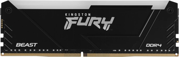 Память DDR4 8GB 3733MHz Kingston KF437C19BB2A/8 Fury Beast RGB RTL Gaming PC4-29900 CL19 DIMM 288-pi