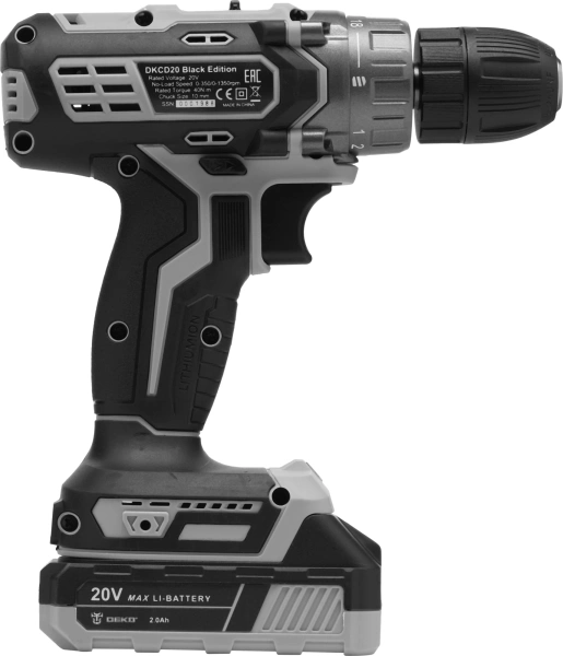 Дрель-шуруповерт Deko DKCD20 аккум. патрон:быстрозажимной (кейс в комплекте) (063-4050)