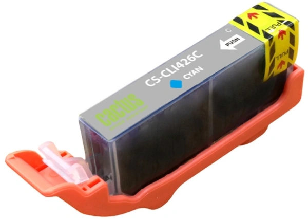 Картридж струйный Cactus CS-CLI426C CLI-426C голубой (8.4мл) для Canon Pixma MG5140/5240/6140/8140/MX884