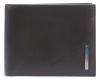 Кошелек мужской Piquadro Blue Square PU1241B2R/MO темно-коричневый натур.кожа