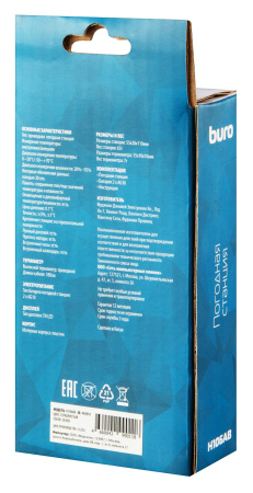 Погодная станция Buro H106AB серебристый