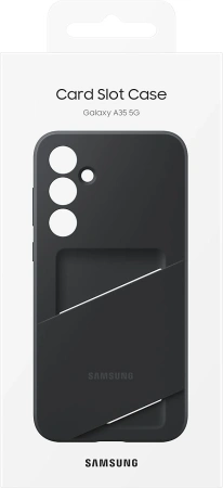 Чехол (флип-кейс) Samsung для Samsung Galaxy A35 Card Slot Case A35 черный (EF-OA356TBEGRU)