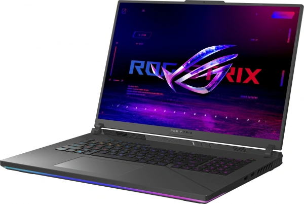 Ноутбук Asus ROG Strix G814JIR-N6048 i9 14900HX/16Gb/SSD1Tb/RTX4070 8Gb/18"/IPS/WQXGA/noOS/grey