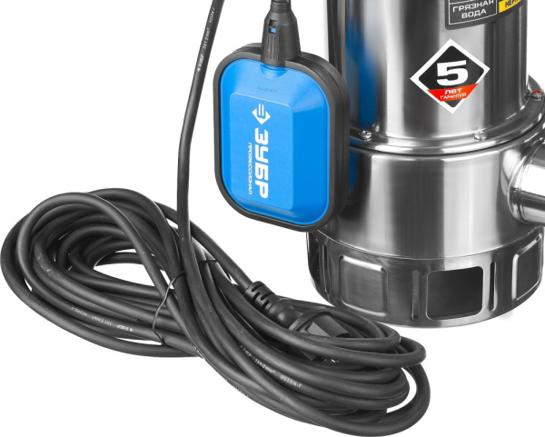 Насос дренажный Зубр НПГ-Т3-1100-С 1100Вт 16800л/час