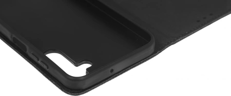Чехол (клип-кейс) BoraSCO для Samsung Galaxy A25 Microfiber Case черный (72876)
