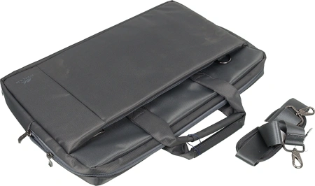 Сумка для ноутбука 17" Riva 8251 серый полиэстер