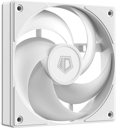 Вентилятор для корпуса ID-Cooling AS-120-W 120х120x25 белый 4-pin 27.2дБ Ret