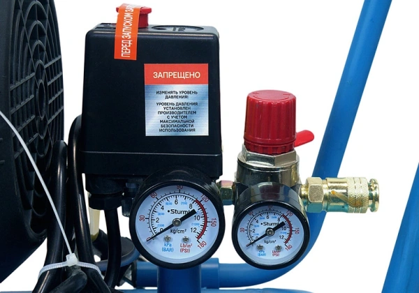 Компрессор поршневой Sturm! AC932100 масляный 410л/мин 100л 2400Вт синий