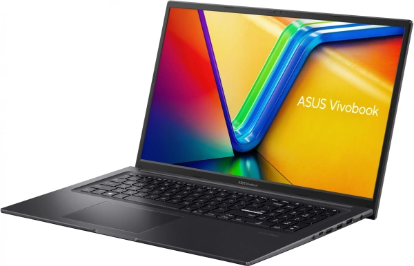 Ноутбук Asus VivoBook 17X M3704YA-AU052 Ryzen 7 7730U 16Gb SSD512Gb AMD Radeon 17.3" IPS FHD (1920x1080) noOS black WiFi BT Cam (90NB1192-M00200)