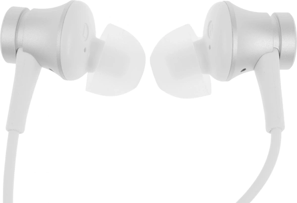 Гарнитура внутриканальные Xiaomi Mi In-Ear Basic 1.25м серебристый проводные в ушной раковине (ZBW4355TY/HSEJ03JY)