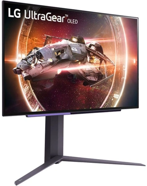 Монитор LG 26.5" UltraGear 27GS95QE-B черный OLED LED 16:9 HDMI матовая HAS Piv 275cd 178гр/178гр 2560x1440 240Hz FreeSync Premium Pro DP QHD USB 7.35кг