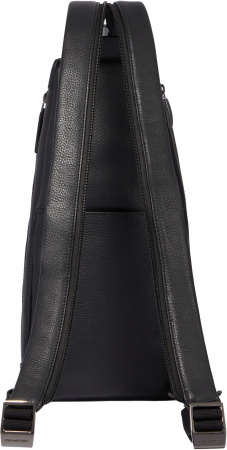 Рюкзак слинг Piquadro Modus Special CA5577MOS/N черный кожа