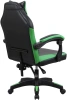 Кресло игровое Оклик Spirit черный/зеленый сиденье черный/зеленый искусст.кожа/сетка с подголов. кре