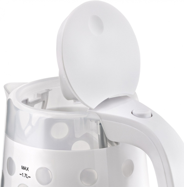 Чайник электрический Vitek VT-7048-01 1.7л. 2200Вт белый (корпус: пластик)