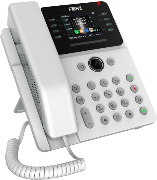 Телефон IP Fanvil V62G белый (V62G WHITE)