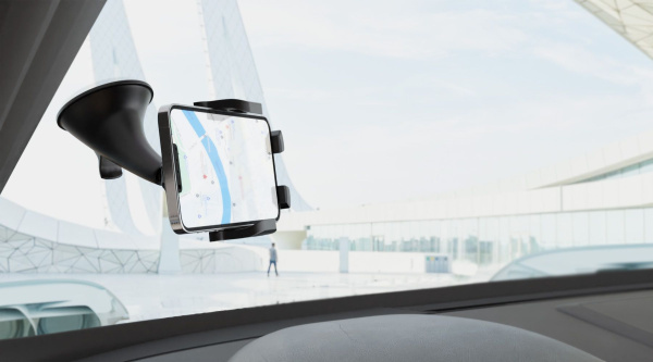 Держатель Uzay черный для смартфонов (UZ-DB-PU01-BK)