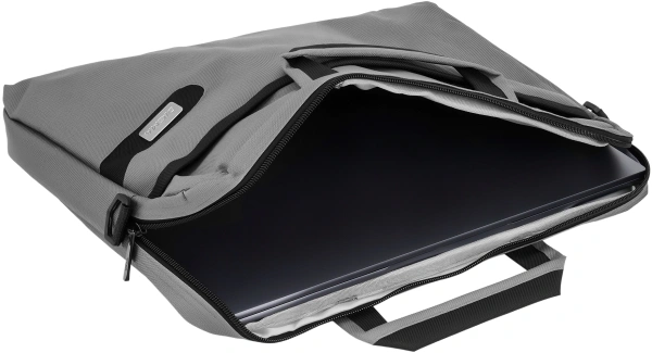 Сумка для ноутбука 15.6" Digma R-211 серый полиэстер (R211GY)