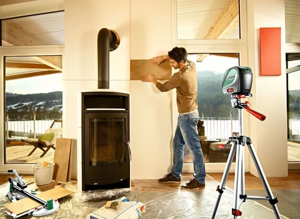 Нивелир лазерн. Bosch UniversalLevel 2 Basic 2кл.лаз. 650нм цв.луч. красный 2луч. (0603663800)