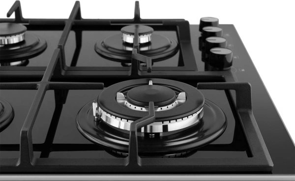 Газовая варочная поверхность Weissgauff HGG 641 BGL черный