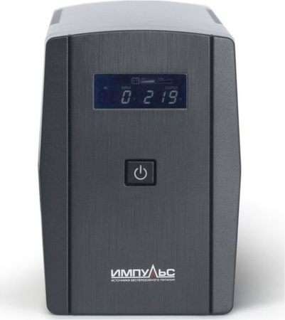 Источник бесперебойного питания Импульс JS10102 600Вт 1000ВА черный