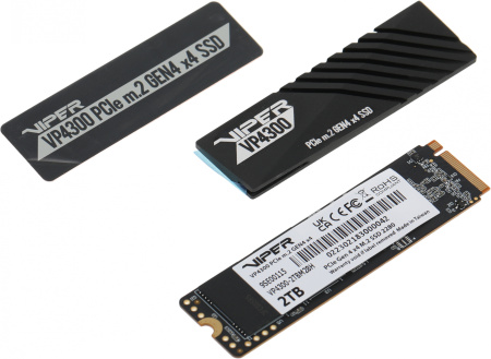 Накопитель SSD Patriot PCI-E 4.0 x4 2Tb VP4300-2TBM28H Viper VP4300 M.2 2280