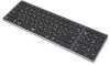 Клавиатура Оклик K767W черный/серебристый USB беспроводная BT/Radio slim Multimedia (2002135)