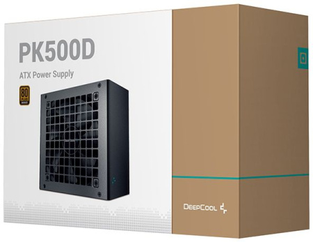 Блок питания Deepcool ATX 500W PK500D 80+ bronze 24+2x(4+4) pin APFC 120mm fan 6xSATA RTL
