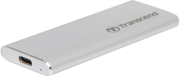 Накопитель SSD Transcend USB-C 250Gb TS250GESD260C серебристый USB