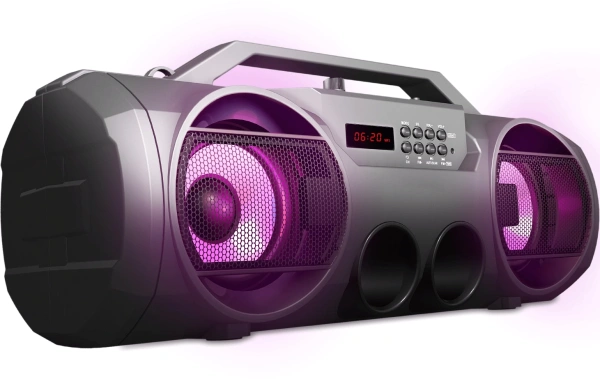 Колонка порт. Ural Молния 280 черный 28W 2.0 BT 10м 2000mAh (УРАЛ МОЛНИЯ 280)