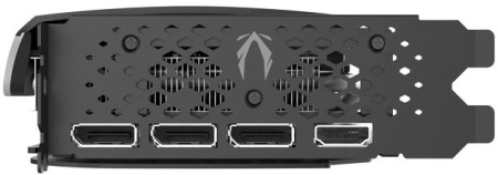 Видеокарта Zotac PCI-E 4.0 RTX 4060 Ti AMP NVIDIA GeForce RTX 4060TI 16Gb 128bit GDDR6 2595/18000 HDMIx1 DPx3 HDCP Ret
