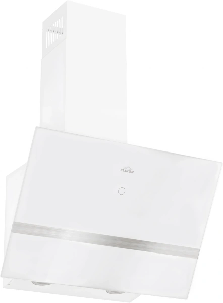 Вытяжка каминная Elikor WH 60 белый управление: сенсорное (1 мотор)