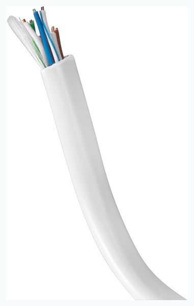 Кабель сетевой Buro BU-CCA-042 UTP 4 пары cat5E solid 0.42мм CCA 305м серый