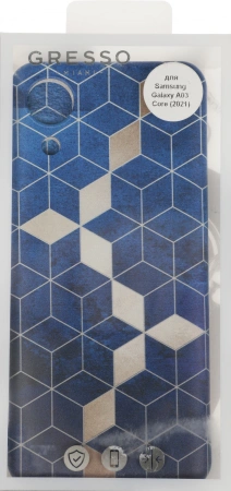 Чехол (клип-кейс) Gresso для Samsung Galaxy A03 Core Meridian синий (GR17AAAE8930)