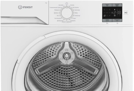 Сушильная машина Indesit IAS3725 кл.энер.:A+ макс.загр.:7кг белый (869895300010)