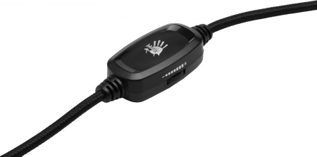 Наушники с микрофоном A4Tech Bloody G260p белый/черный 2м мониторные USB (G260P)