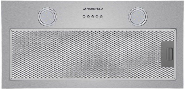 Вытяжка встраиваемая Maunfeld THAMES 601PM нержавеющая сталь управление: кнопочное (1 мотор)