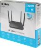 Роутер беспроводной D-Link DIR-820/RU/A1A AC1200 10/100BASE-TX черный